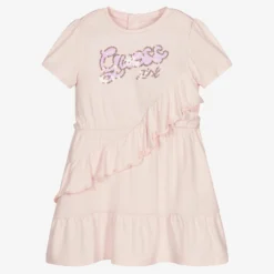 Guess Baby Girls Pink Dress Set