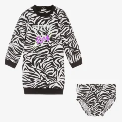 Guess Baby Girls White & Black Zebra Dress -Deals Mirth Garb Store guess baby girls white black zebra dress 499056 c753836f857362e2694261cd5a9180203ad4d333