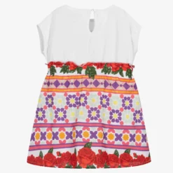 Guess Baby Girls White & Colourful Print Cotton Dress -Deals Mirth Garb Store guess baby girls white colourful print cotton dress 513380 22d86dc909626fb49dae0cc1c9bd43dbc5a00f23