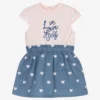 Guess Pink & Blue Baby Dress Set -Deals Mirth Garb Store guess pink blue baby dress set 429395 3ba70564b09203f71eeaf9b26ff433fe0d6230b0