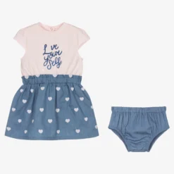 Guess Pink & Blue Baby Dress Set -Deals Mirth Garb Store guess pink blue baby dress set 429395 5dfb70f1f001ace15e59fe96beb364631e3c71cc
