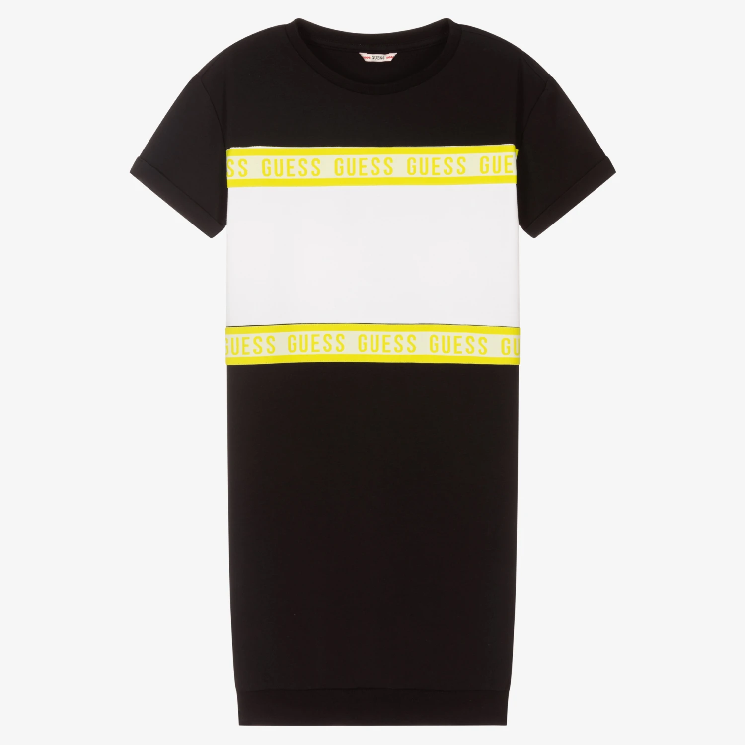 Guess Teen Black Logo Tshirt Dress 3 Guess Teen Black Logo Tshirt Dress