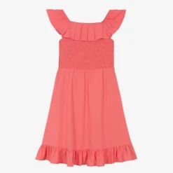 Guess Teen Girls Pink Ruffle Dress -Deals Mirth Garb Store guess teen girls pink ruffle dress 513302 bcf2f96865ced2b7f9ada2de4d627e1ed87675c2