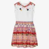 Guess Teen Girls White & Colourful Print Dress -Deals Mirth Garb Store guess teen girls white colourful print dress 513310 060e772f6ab7c57bae2fd5af09bdb50f67783432