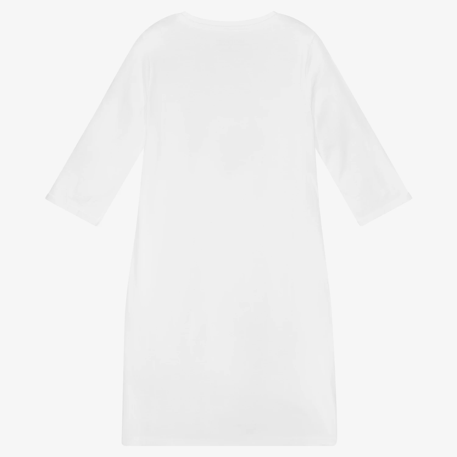 Guess Teen Girls White Cotton Dress 4 Guess Teen Girls White Cotton Dress - Image 2