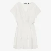 Guess Teen Girls White Plumetis Cotton Dress -Deals Mirth Garb Store guess teen girls white plumetis cotton dress 513352 30f3bb860ffd11ed9ea458d71742a8e18e8af900