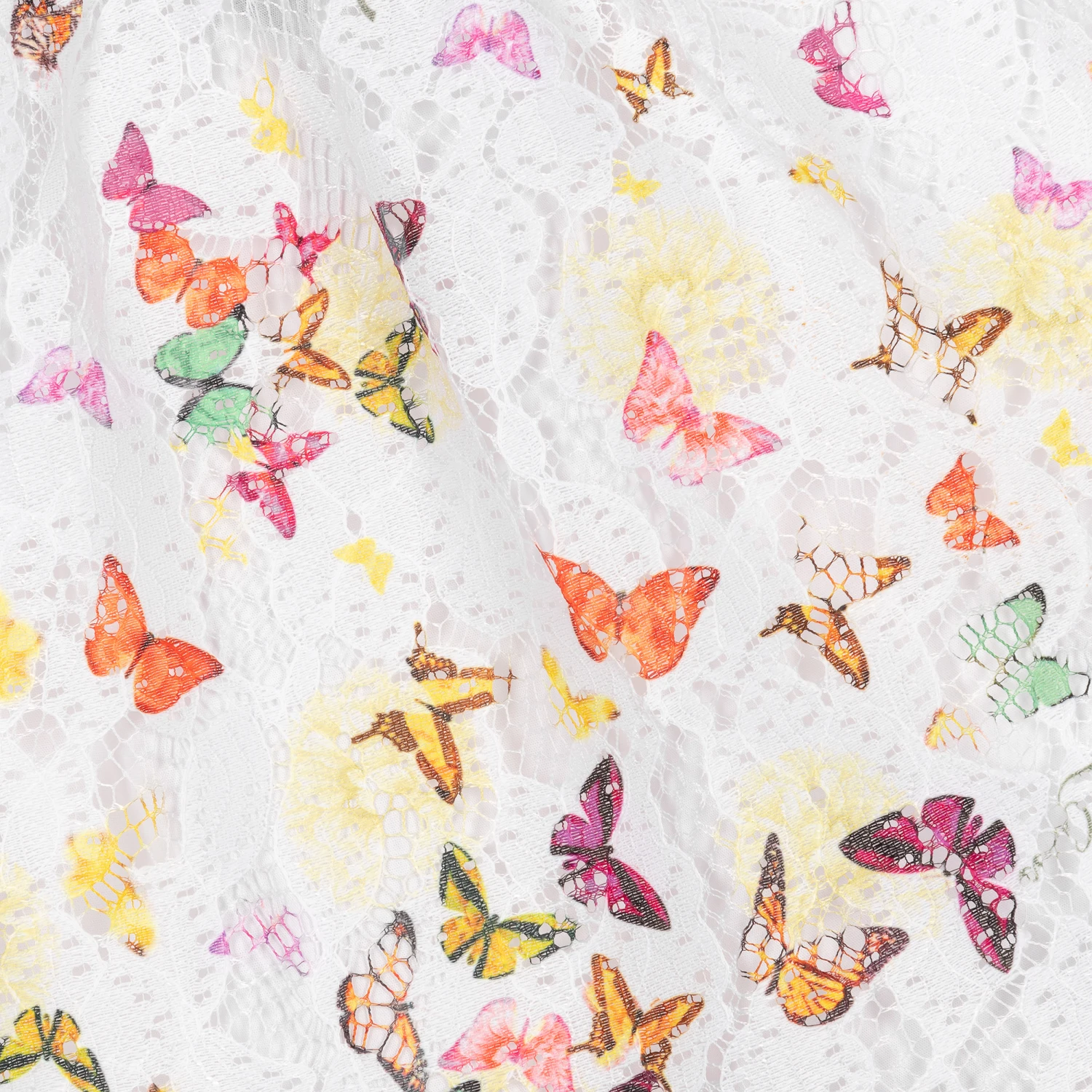 Guess White Butterfly Print Dress Set 6 Guess White Butterfly Print Dress Set - Image 4