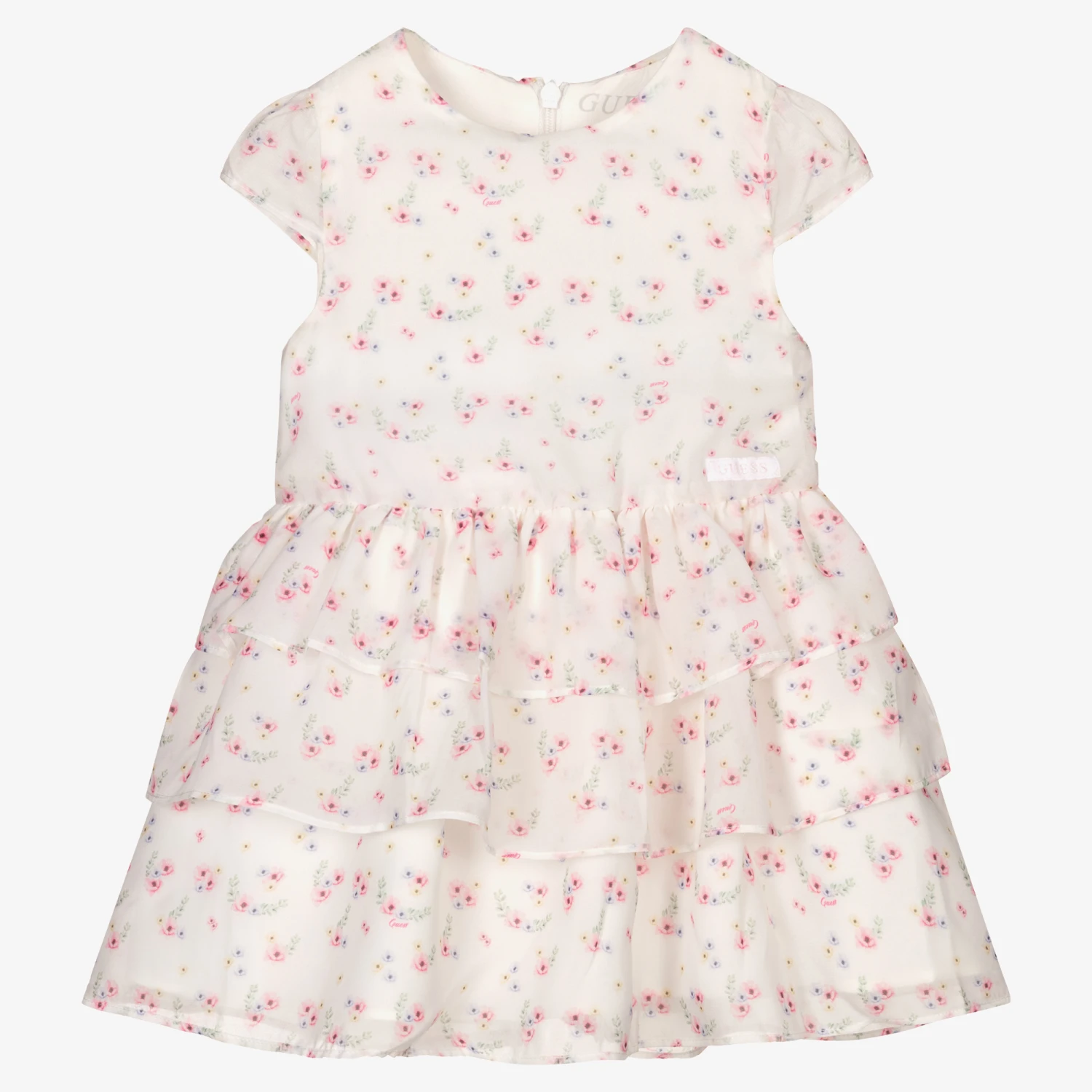 Guess White & Pink Floral Dress Set 3 Guess White & Pink Floral Dress Set