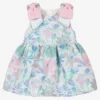 Hucklebones London Baby Girls Blue Floral Jacquard Dress -Deals Mirth Garb Store hucklebones london baby girls blue floral jacquard dress 493887 06259b8d2303ae48cf48f7edd794fe6da41d108a