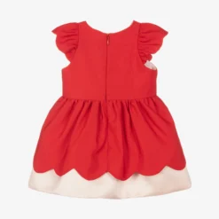 Hucklebones London Baby Girls Red Twill Bow Dress -Deals Mirth Garb Store hucklebones london baby girls red twill bow dress 493909 318c9c5675924f80159cfe86219c4409c3d7f6e6