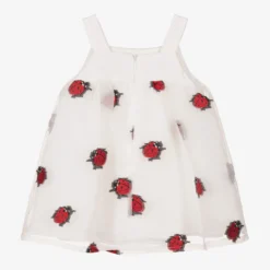 Hucklebones London Baby Girls White Organza Ladybird Dress -Deals Mirth Garb Store hucklebones london baby girls white organza ladybird dress 493924 aed4d1a41e220df26a0bad1a73baa8e378b42614