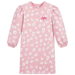 Hype Kids Teen Girls Pink Logo Dress