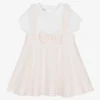 IDO Mini Baby Girls Pink Striped Dress 2 IDO Mini Baby Girls Pink Striped Dress -Deals Mirth Garb Store ido baby girls pink striped dress 507693 ebe140d149348e379344f4b1f237810a7943b127