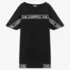 KARL LAGERFELD KIDS Teen Girls Black Jersey Logo Dress -Deals Mirth Garb Store karl lagerfeld kids teen girls black jersey logo dress 504880 a79d3508122c4e8569e8c9cc7efb6079dc1d2eff