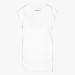 KARL LAGERFELD KIDS Teen White Choupette Dress -Deals Mirth Garb Store karl lagerfeld kids teen white choupette dress 439378 361330cd381f1f6f09fdf076cebc3797666d8e37