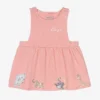 KENZO KIDS Baby Girls Pink Logo Pinafore Dress -Deals Mirth Garb Store kenzo kids baby girls pink logo pinafore dress 500959 e596dda28898a80091320f7e57483e15d7c130ce