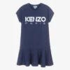 KENZO KIDS Teen Blue Logo Frill Dress -Deals Mirth Garb Store kenzo kids teen blue logo frill dress 502086 f69f28be15ac46d2338a4ca1f8e62a8aa34e77c2