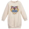 KENZO KIDS Teen Girls Beige Logo Dress -Deals Mirth Garb Store kenzo kids teen girls beige logo dress 332882 9c11bbe34af73ed2e74fb1c43428248141889297