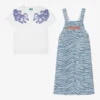 KENZO KIDS Teen Girls Blue Denim Pinafore Dress Set 2 KENZO KIDS Teen Girls Blue Denim Pinafore Dress Set -Deals Mirth Garb Store kenzo kids teen girls blue denim pinafore dress set 502105 886fdfffbe846368c75bc11ccf706686aa1bf225