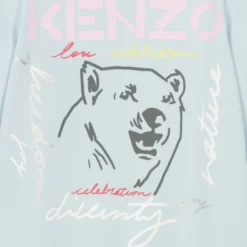 KENZO KIDS Teen Girls Blue Logo Dress -Deals Mirth Garb Store kenzo kids teen girls blue logo dress 470606 7440ddf818309c6716c691c8f482ca8728438756