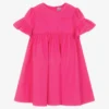 KENZO KIDS Teen Girls Fuchsia Pink Cotton Dress -Deals Mirth Garb Store kenzo kids teen girls fuchsia pink cotton dress 502256 e1bb8ec29582cf8a685e275da25a4107273017b9