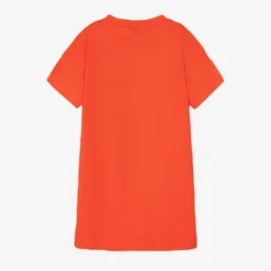 KENZO KIDS Teen Girls Orange Cotton Logo Dress -Deals Mirth Garb Store kenzo kids teen girls orange cotton logo dress 502309 5a7ef0ad04dff800a081465372d8b78e0ae5a8b2