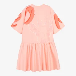 KENZO KIDS Teen Girls Pink Multi-Iconics Cotton Dress -Deals Mirth Garb Store kenzo kids teen girls pink multi iconics cotton dress 502237 94fb4635d56e5709cc8f5f95721767e4255b1a21