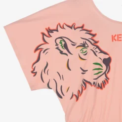 KENZO KIDS Teen Girls Pink Multi-Iconics Logo Dress -Deals Mirth Garb Store kenzo kids teen girls pink multi iconics logo dress 502239 161020c7c435e4641b3262f6bc876eff36adbfea