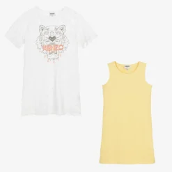 KENZO KIDS Teen Yellow 2-in-1 Tiger Dress -Deals Mirth Garb Store kenzo kids teen yellow 2 in 1 tiger dress 440086 8e714ee69ad9a44f360db90736ddb82bdbf66d5b