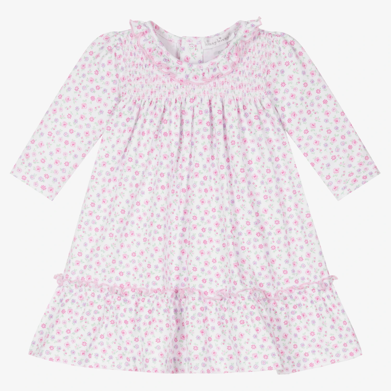 Kissy Kissy Baby Girls White Blossom Dress 3 Kissy Kissy Baby Girls White Blossom Dress