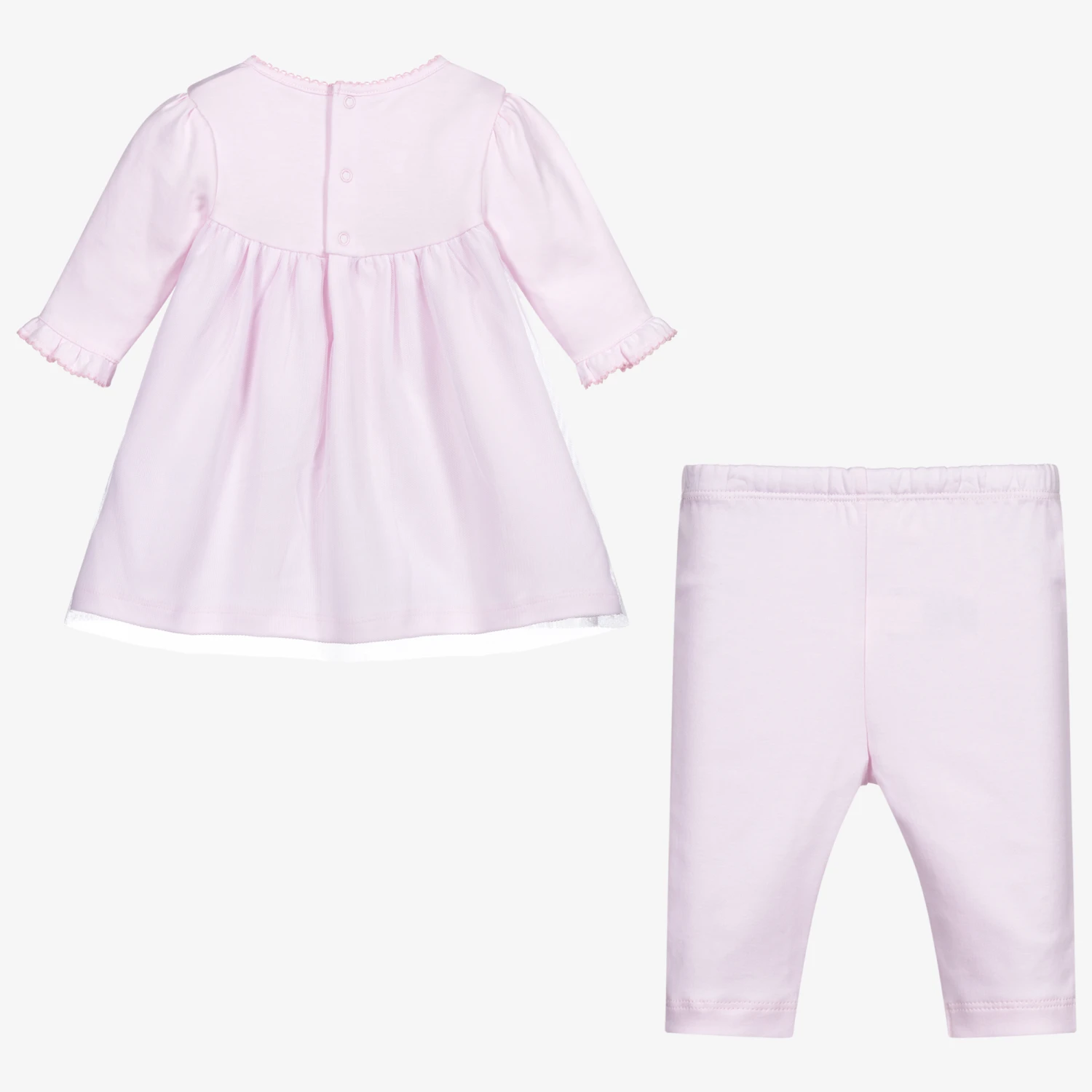 Kissy Kissy Pima Cotton Bow Dress Set 5 Kissy Kissy Pima Cotton Bow Dress Set - Image 3