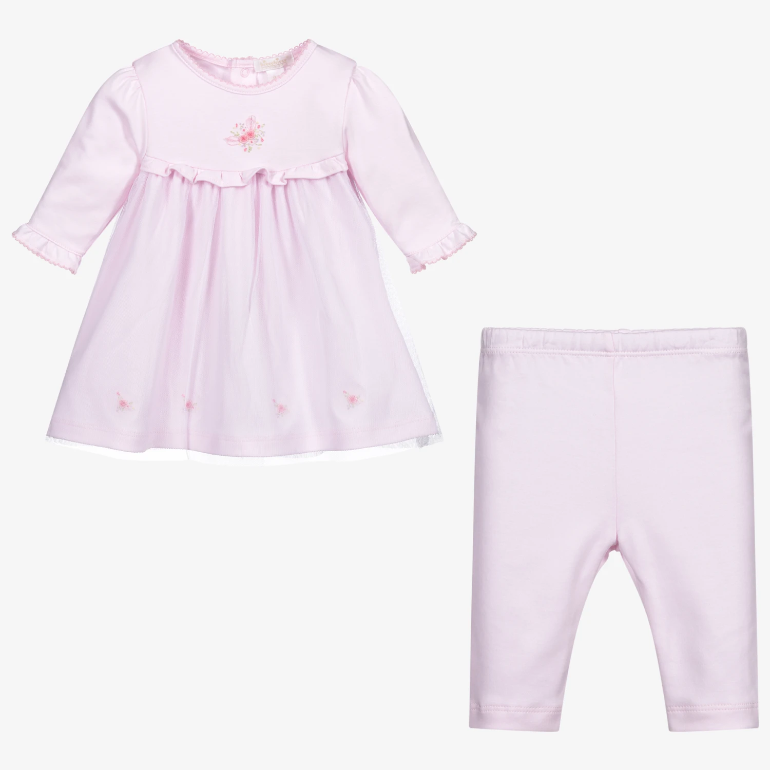 Kissy Kissy Pima Cotton Bow Dress Set 4 Kissy Kissy Pima Cotton Bow Dress Set - Image 2