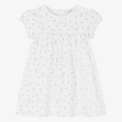 Kissy Kissy White Pima Cotton Dress