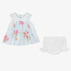 Lapin House Baby Girls Blue Striped Cotton Floral Dress 7 Lapin House Baby Girls Blue Striped Cotton Floral Dress -Deals Mirth Garb Store lapin house baby girls blue striped cotton floral dress 491804 d9c67a0e91022b14306236b52370934e24033e8e