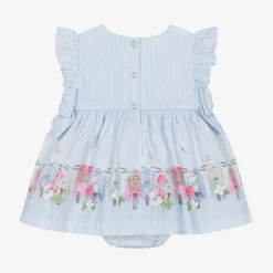 Deals Mirth Garb Store -Deals Mirth Garb Store lapin house baby girls blue stripes checks dress 491793 600decc3b59ab8ffe30eb51a275e5779daa62e4e
