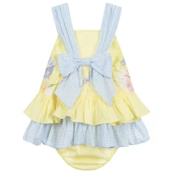 Lapin House Baby Girls Yellow & Blue Dress -Deals Mirth Garb Store lapin house baby girls yellow blue dress 366073 d7011d243d134ecd0ecb29dc90feed9c23810552