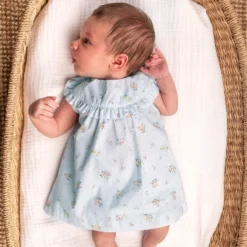 Laranjinha Baby Girls Blue & White Stripe Dress -Deals Mirth Garb Store laranjinha baby girls blue white stripe dress 505600 5c8a3bec38512c8fba81bfbf95b55eee2587590a outfit