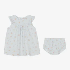 Laranjinha Baby Girls Blue & White Stripe Dress -Deals Mirth Garb Store laranjinha baby girls blue white stripe dress 505600 691036303b073f008279c7d649a0cc2c8a788f47