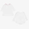 Laranjinha Baby Girls White Dress Set 1 Laranjinha Baby Girls White Dress Set -Deals Mirth Garb Store laranjinha baby girls white dress set 451812 36241cbebc94f2455ba3c723c8d4d9a3d328e0f7