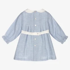 Laranjinha Blue Check Cotton Baby Dress -Deals Mirth Garb Store laranjinha blue check cotton baby dress 451749 bf1b9687665a38020124f14c64a6ee263440be7b