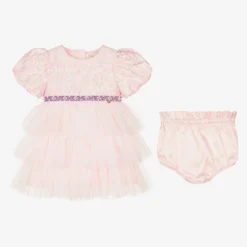 Le Mu Baby Girls Pink Brocade Dress -Deals Mirth Garb Store le mu baby girls pink brocade dress 453499 55130bfe1ae644f5ab426d69c041effeb73a9782