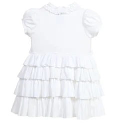 Lemon Loves Layette Baby Girls White Cotton Jersey 'Jane' Dress -Deals Mirth Garb Store lemon loves layette baby girls white cotton jersey jane dress 110600 bf7c665ae92ab9f6dd32519da1ceea9867ef5169