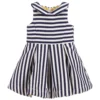 Little Lord & Lady Blue & White Striped Dress