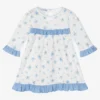 Magnolia Baby Girls White & Blue Floral Dress -Deals Mirth Garb Store magnolia baby girls white blue floral dress 460582 9a88de8776ae7170e96a44c58a7b9039a5d85fd2