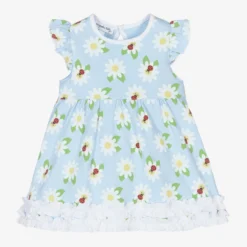 Magnolia Baby Pima Cotton Daisy Dress Set