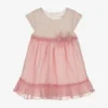 Mayoral Baby Girls Beige & Pink Tulle Dress -Deals Mirth Garb Store mayoral baby girls beige pink tulle dress 496065 ecd38c6e67aaff67768cbf8f2a40d7fca60f1170