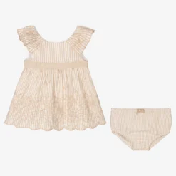 Mayoral Baby Girls Beige Striped Dress 9 Mayoral Baby Girls Beige Striped Dress -Deals Mirth Garb Store mayoral baby girls beige striped dress 495879 176c13418d602841d1388ce111352fc8ef9b4061