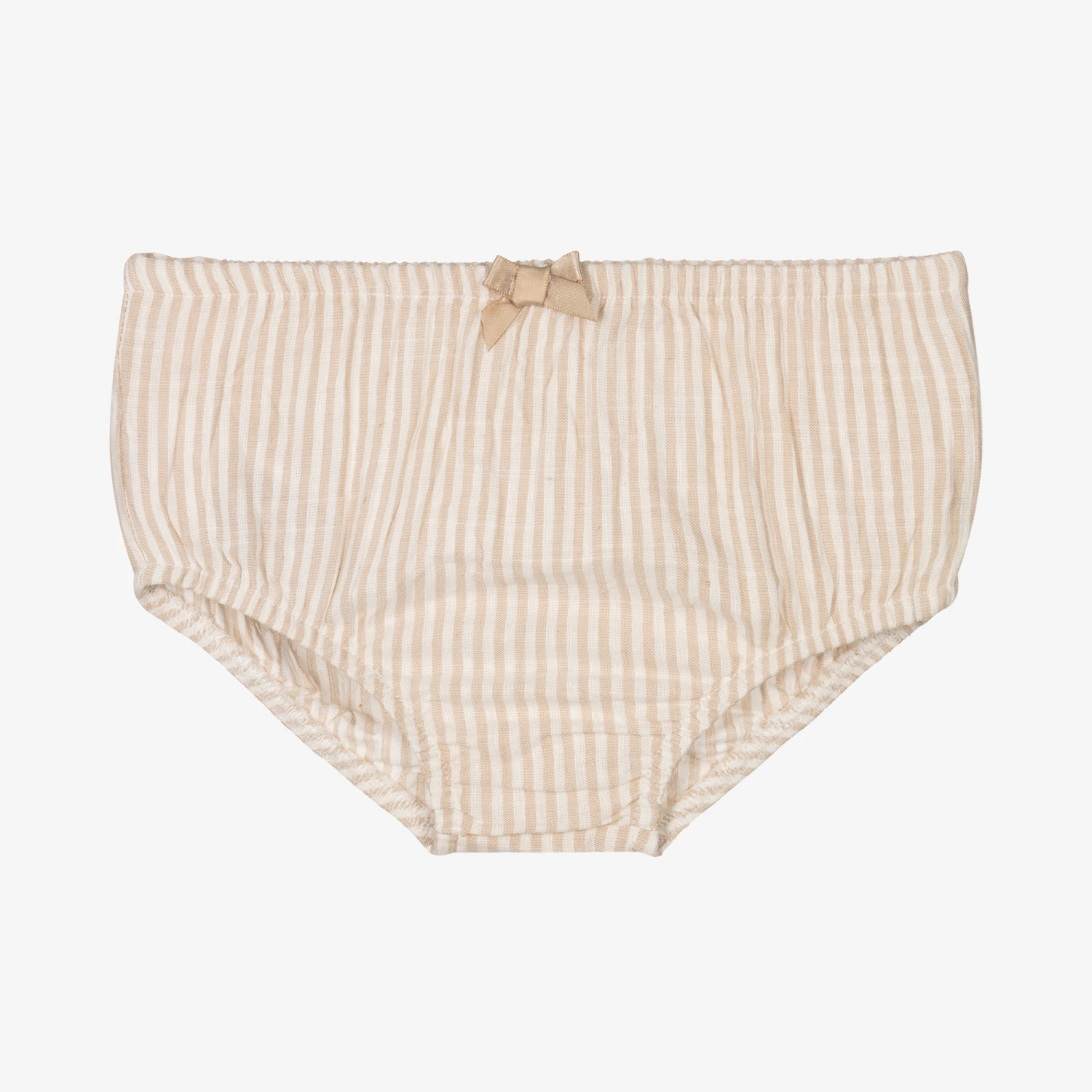 Mayoral Baby Girls Beige Striped Dress 6 Mayoral Baby Girls Beige Striped Dress - Image 4