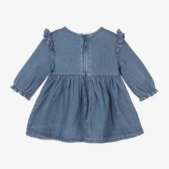 Deals Mirth Garb Store -Deals Mirth Garb Store mayoral baby girls blue chambray dress 465262 9dd9c49614bf3cdda069e04225d8be590d2ab857
