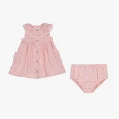 Mayoral Baby Girls Pink Cotton Floral Dress Set -Deals Mirth Garb Store mayoral baby girls pink cotton floral dress set 496038 1609861f96a2c8399784bb4725da19bfea8a0cc7
